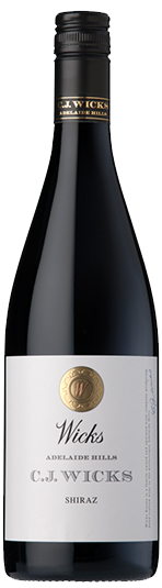 Wicks Estate Wines C.J. Wicks Adelaide Hills Shiraz